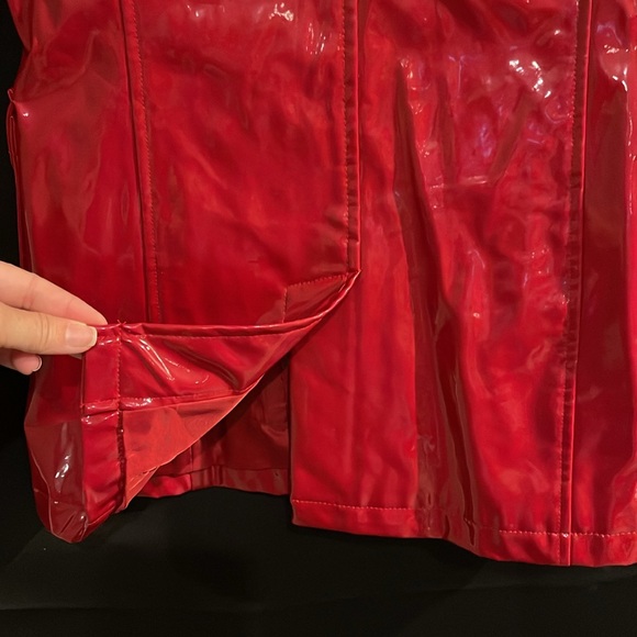 3/$20 The Children's Place Girls Red Raincoat Size S (5/6) - Picture 7 of 11
